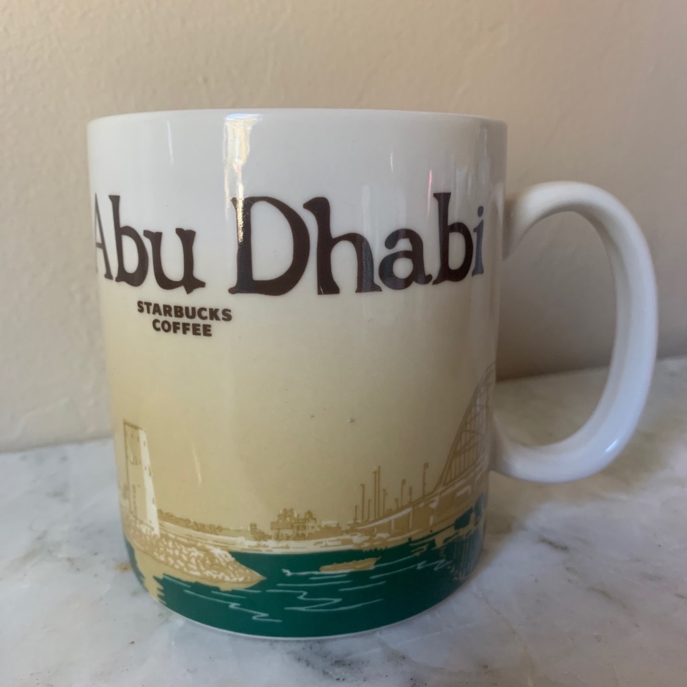 STARBUCKS ABU DHABI Collectors Series Mug Coffee Cup 2011 UNUSED